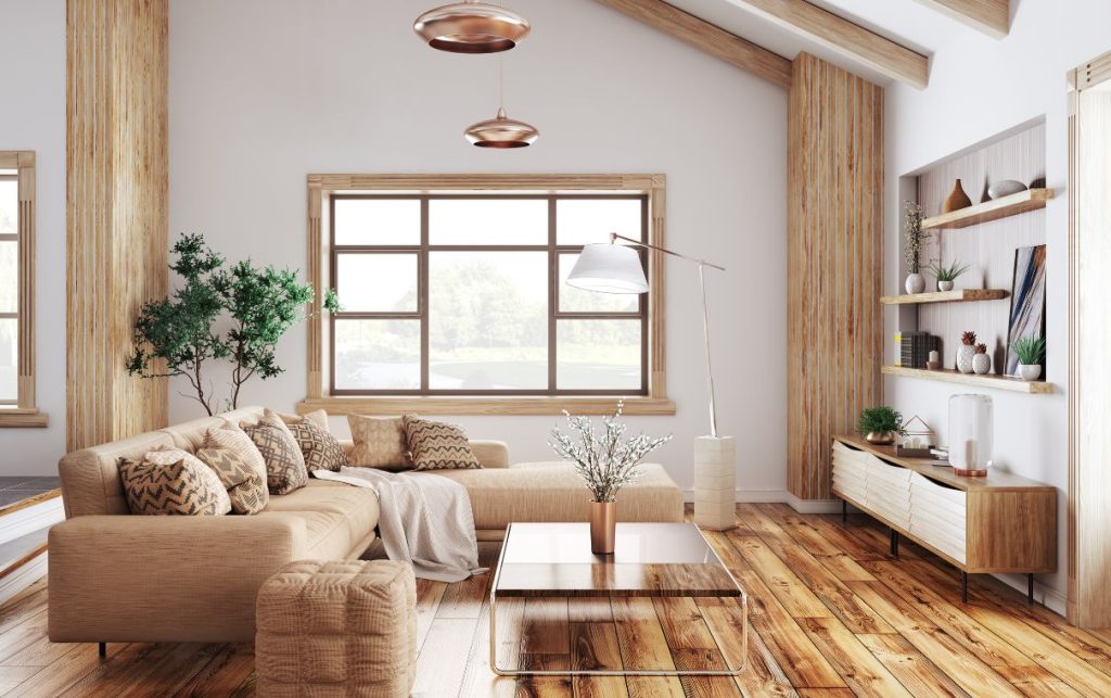 salon canapé d'angle