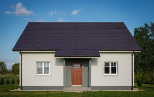 maison à toit monopente